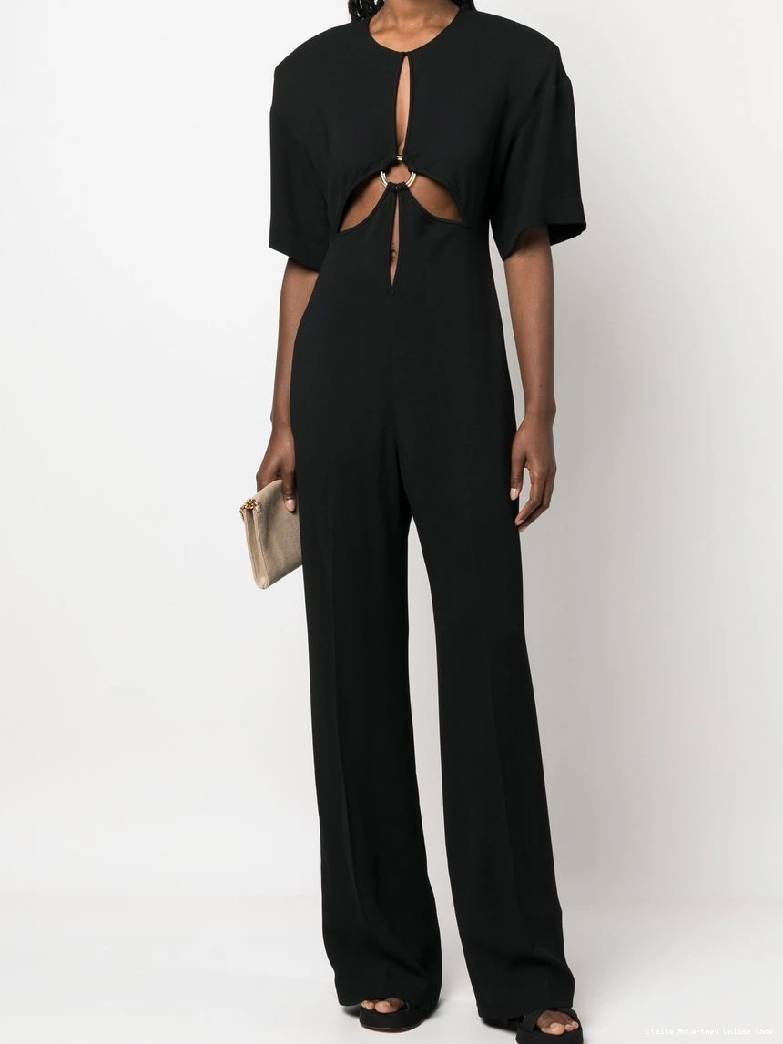 Cheap McCartney jumpsuit Stella Women short-sleeve cut-out 0324
